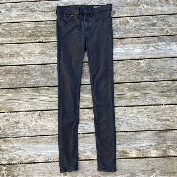 RAG & BONE 10 Inch High Rise Skinny Jeans 27 - Picture 2 of 14